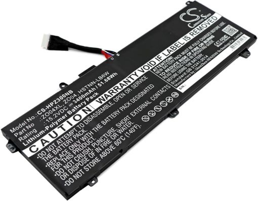 Picture of Battery Replacement Hp 808396-421 808450-001 HSTNN-C88C HSTNN-LB6W ZO04 ZO04XL for Zbook Studio G3 ZBook Studio G3(1RR32EA)