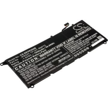 Battery Replacement Dell 0RNP72 PW23Y RNP72 TP1GT for XPS 13 9360 - 1