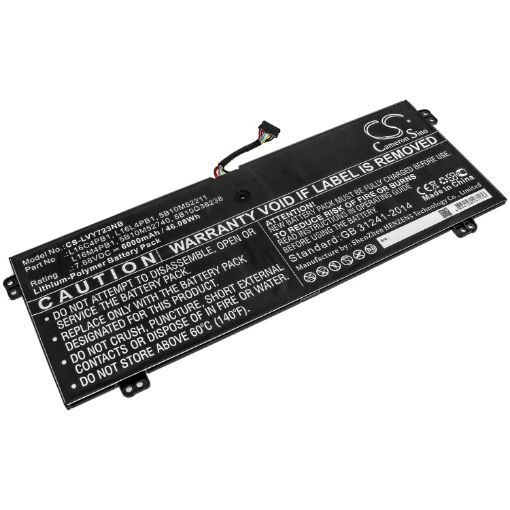 Picture of Battery Replacement Lenovo 5B10M52211 5B10M52740 5B10Q38238 5B10W67229 L16C4PB1 for YG 720-13IKB 80X6006PAU YG 720-13IKB I5 8G 128G 10H 80