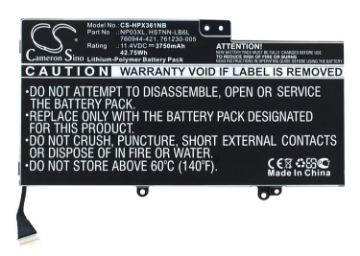 HP 760944-421 Battery Replacement for ENVY 15-U011DX - 1