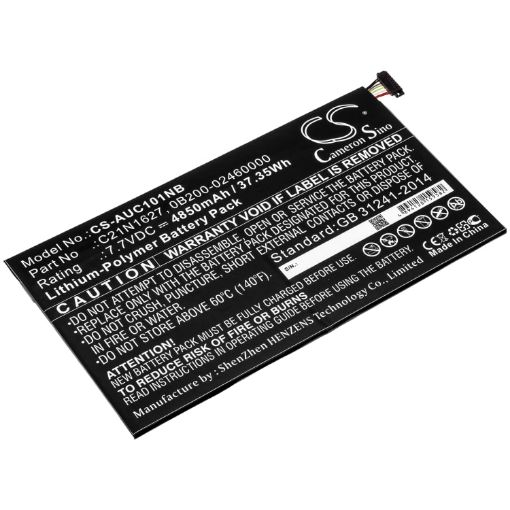 Battery Replacement Asus 0B200-02460000 C21N1627 for C101PA Chromebook Flip - 1