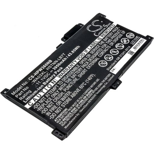 Picture of Battery Replacement Hp 916367-421 916367-541 916812-055 916812-855 HSTNN-LB7T for Pavilion x360 - 15-br041nr Pavilion x360 14-ba016na