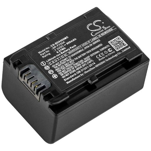 Sony NP-FV50A Battery Replacement for FDR-AX33 FDR-AX40 - 1