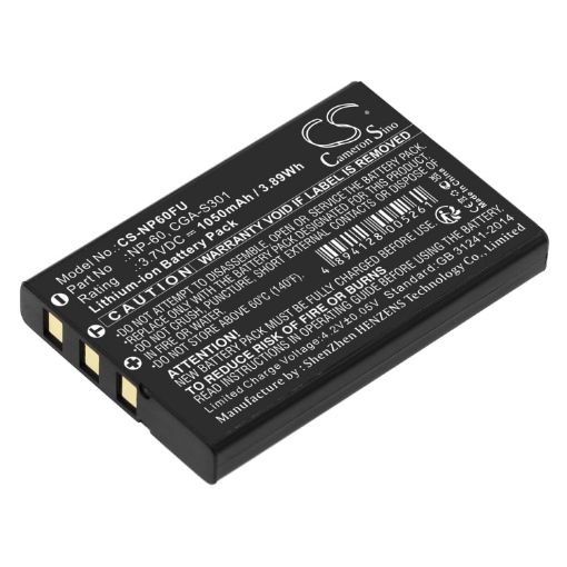 Picture of Battery Replacement Somikon for DV-920 DV-920.HD