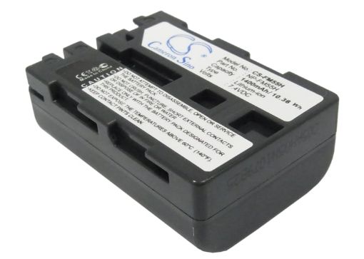 Sony NP-FM55H Battery Replacement for DSLR-A100 - 1