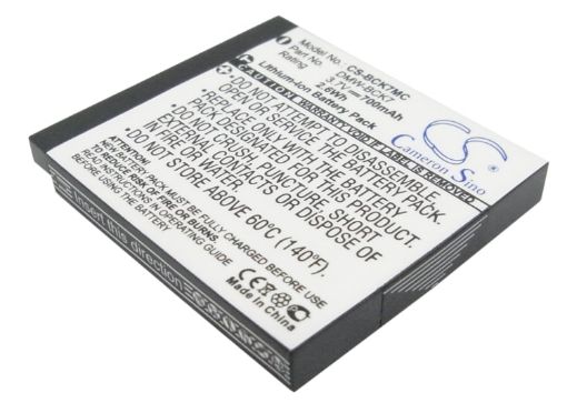 Picture of Battery Replacement Panasonic ACD-341 DMW-BCK7 DMW-BCK7E DMW-BCK7PP NCA-YN101F NCA-YN101H NCA-YN101J SDBCK7 for Lumix DMC-FP77 Lumix DMC-FS14