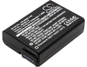 Replacement Battery Nikon EN-EL14 for Coolpix P7000 P7100 - 1