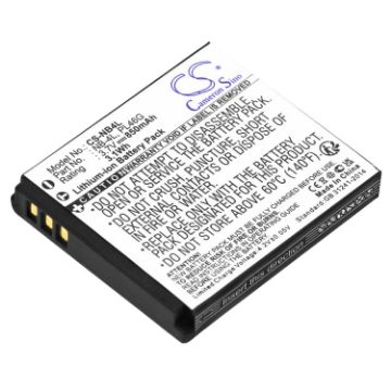 Canon NB-4L PL46G Battery Replacement for Digital IXUS 100 IS & 110 IS - 1