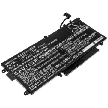Replacement Battery Dell 71TG4 CFX97 X49C1 for Latitude 5289 2-in-1 7390 2-in-1 - 1