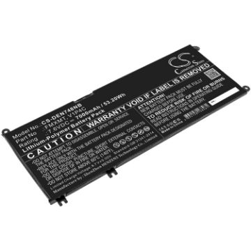 Picture of Battery Replacement Dell FMXMT V1P4C for Chromebook 13 3380 Chromebook 13 3380-6TXJ4