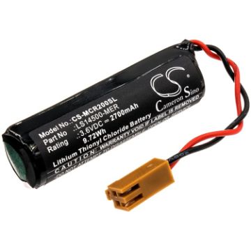 Picture of Battery Replacement Mitsubishi LS14500-MER for CR1 CR2