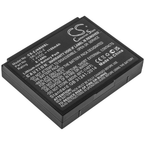 Picture of Battery Replacement Zjiang 58LYDD-Z for ZJ-5802 ZJ-8001