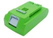 Greenworks 24V Charger 2 Slots 2 Amp 29322 29807 29837 for Cordless Chainsaw & Sweeper - 3