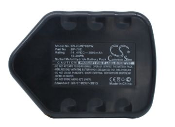Huskie BP-70E Battery Replacement for REC-S3550 - 1