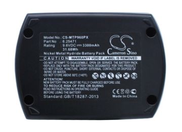 Metabo Battery Replacement ME974 for BS 9.6 - 1