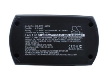 Metabo 6 25482 Battery Replacement for BSZ 14.4 Impuls - 1