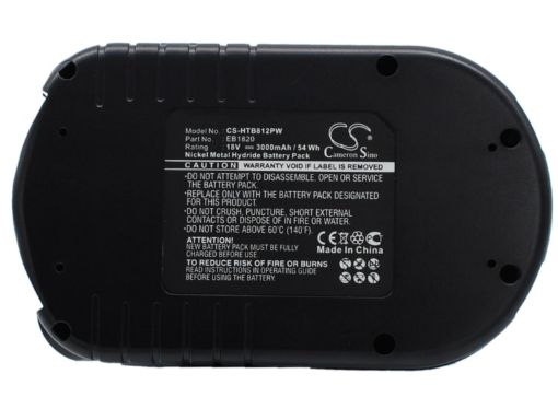 Hitachi EB 1812S EB 1814SL EB 1820L EB 1824L EB 1826HL EB 1830H EB 1830HL EB 18B EB1820 Battery Replacement - 1