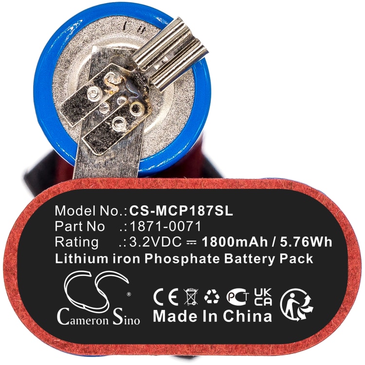 Battery Replacement Moser 1871-0071 for Chrom Style Pro 1871 ...