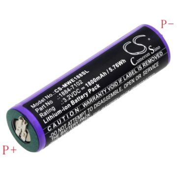 Picture of Battery Replacement Moser 1884-7102 for 1884 Li+Pro Ermila 1884