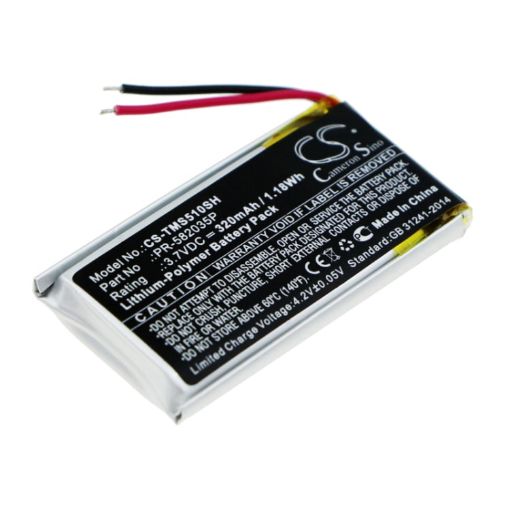Tomtom PR-582035P Battery Replacement for Spark 510 - 1