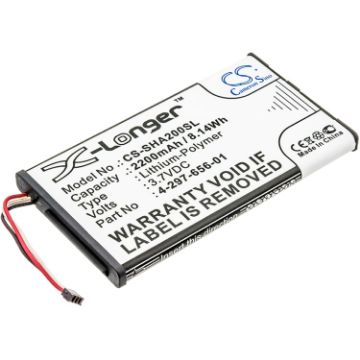 Picture of Battery Replacement Sony 4-297-656-01 for PHA-2 PHA-2A
