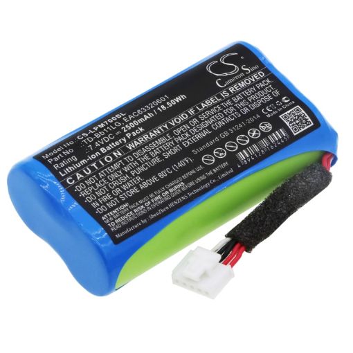 Picture of Battery Replacement Lg EAC63320601 EAC63918901 TD-Bb11LG for Music Flow P7 NP7550