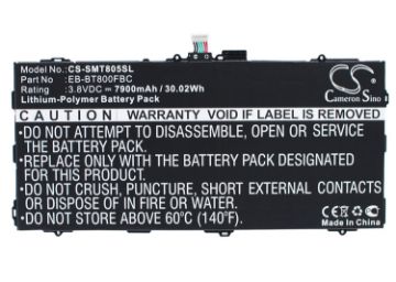 Samsung EB-BT800FBC EB-BT800FBE EB-BT800FBU Battery Replacement for Galaxy Tab S 10.5 - 1