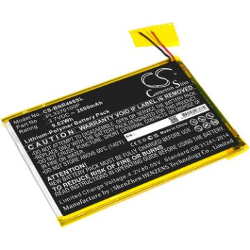 Picture of Battery Replacement Barnes & Noble PL3370100P for BNTV450 BNTV460