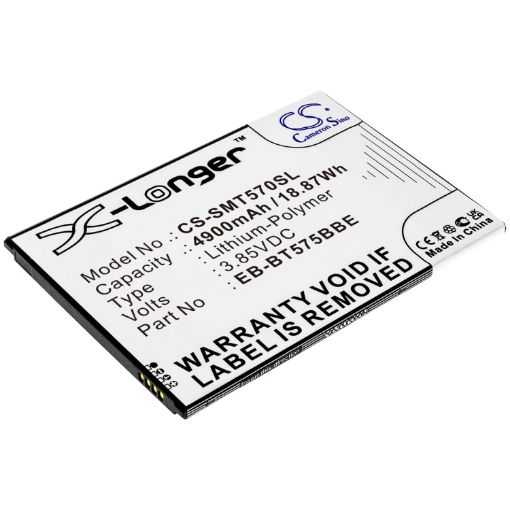 Picture of Battery Replacement Samsung EB-BT575BBE GH43-05039A for Galaxy Tab Active 3 Galaxy Tab Active 3 8.0