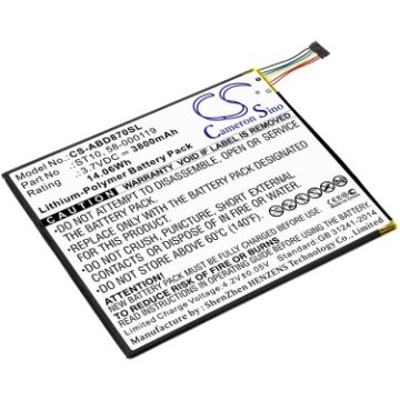 Picture of Battery Replacement Amazon 26S1008 58-000119 ST10 ST10A for B00VKIY9RG Kindle Fire HD 10