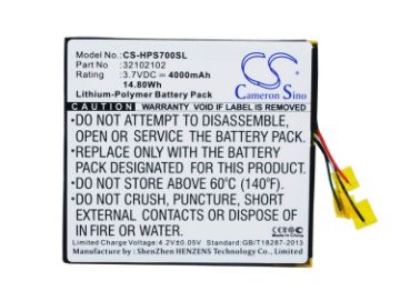 Picture of Battery Replacement Hp 32102102 for Slate 7 Extreme