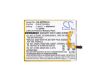 Samsung EB-BT280ABA EB-BT280ABE GH43-04588A Battery Replacement for Galaxy Tab A 7.0 2016 & Tab E 7.0 2016 - 5