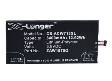 Battery Replacement Acer Aprilia ZAW1975Q for A1-713 A1-713HD - 1
