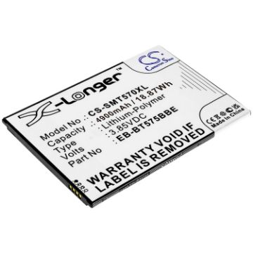 Picture of Battery Replacement Samsung EB-BT575BBE GH43-05039A for Galaxy Tab Active 3 Galaxy Tab Active 3 8.0