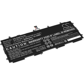 Picture of Battery Replacement Samsung GH43-03562B SP3676B1A SP3676B1A(1S2P) for Galaxy Note 10.1 LTE Galaxy Tab 2 10.1