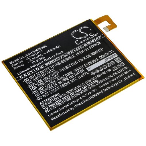 Lenovo L19D1P31 Battery Replacement for Tab M8 TB8505F - 1