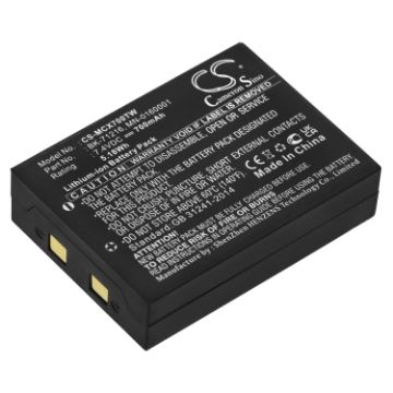 Battery Replacement Microtalk BK-71216 for CXR700 25-Mile Radio CXR800 27-Mile Radio - 1