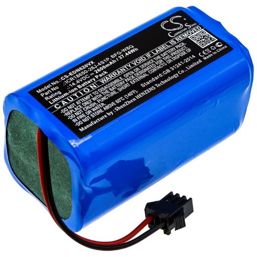 Picture of Battery Replacement Ecovacs BFG-WSQ ICR18650-26J-4S1P TW4-11 UR18650ZY-4S1P-AAM for CEN360 CEN361
