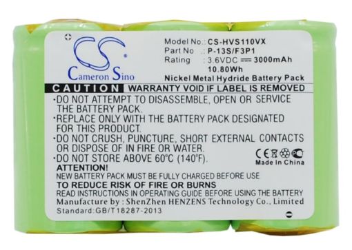 Picture of Battery Replacement Hoover P-13S/F3P1 for 300 41B030AD12801