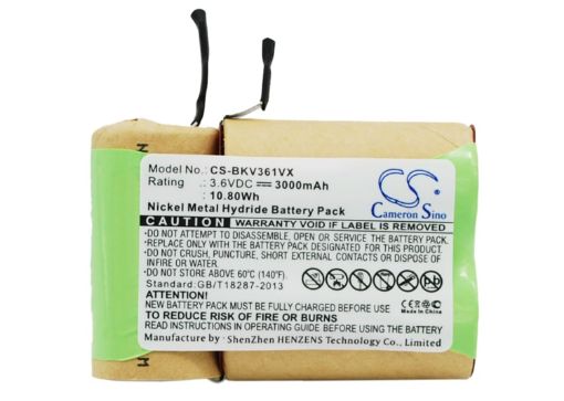 Black&Decker 5100363-03 Battery Replacement for V3600 V3603 - 1