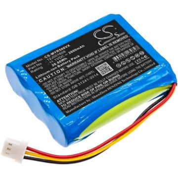 Moneual 12J001609 Battery Replacement for Everybot RS500 RS700 - 1