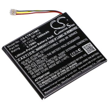 Replacement Battery Casio LIS1639CSPC NP-11 NP-11A for TR Mini TR-M11 - 1