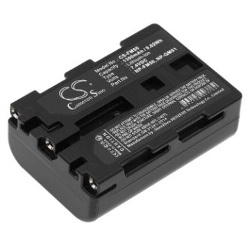 Sony NP-FM30 NP-FM50 NP-FM51 NP-QM50 NP-QM51 Battery Replacement for CCD-TR108 CCD-TR208 - 1