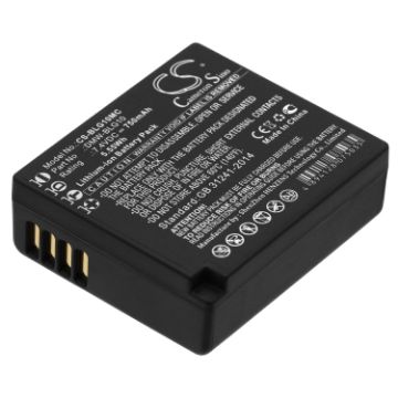 Panasonic DMW-BLG10 Battery Replacement for Lumix DMC-GF3 - 1