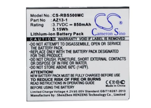 Xiaoyi AZ13-1 Battery Replacement for AZ13-1 AZ13H - 1