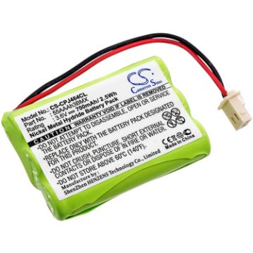 Replacement Battery for Fisher J2457 J2458 - 1