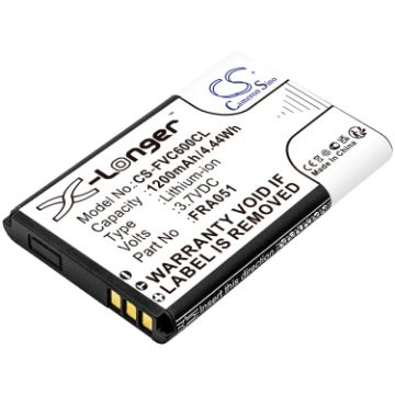 Battery Replacement Fritz!Fon 312BAT026 312BAT030 FRA051 for C6 DECT - 1