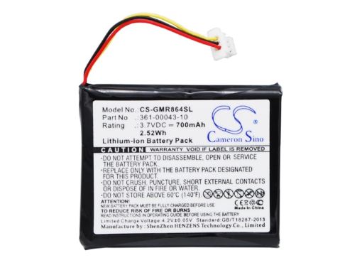 Picture of Battery Replacement Garmin 010-01069-01 010-11864-00 361-00043-10 for Delta Delta Handheld