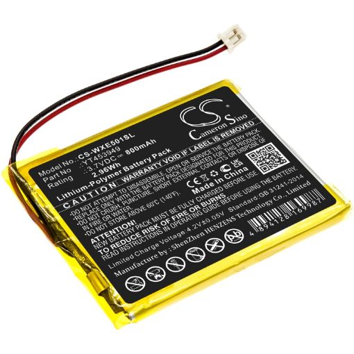 Wexler YT453949 Battery Replacement for E5001 - 1