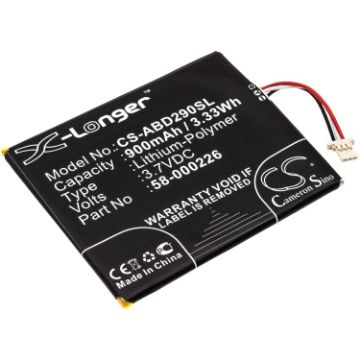 Battery Replacement Amazon 26S1019 58-000226 for 53-014490 - 1